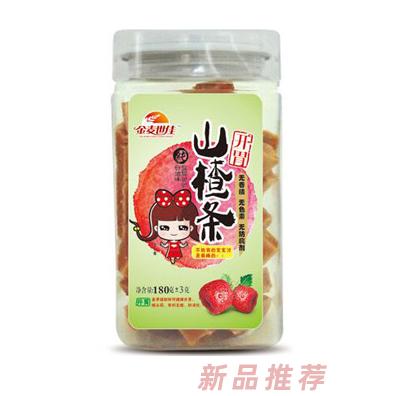 金麥?zhǔn)兰验_胃山楂條護(hù)眼山楂條潤腸原味山楂條多種口味180g裝
