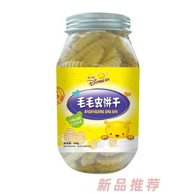迪米熊毛毛蟲松泡魚小饅頭小熊字母餅干兒童餅干