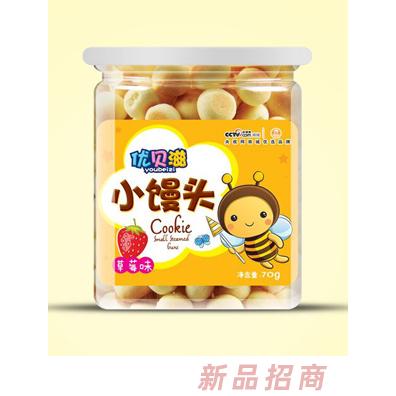 優(yōu)貝滋小饅頭草莓味牛奶味香蕉味椰奶味