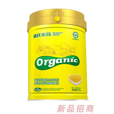 瑞氏米拉益生元有機(jī)小米米粉罐裝