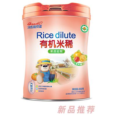 漢氏聰貝滋有機米稀 果蔬能糧