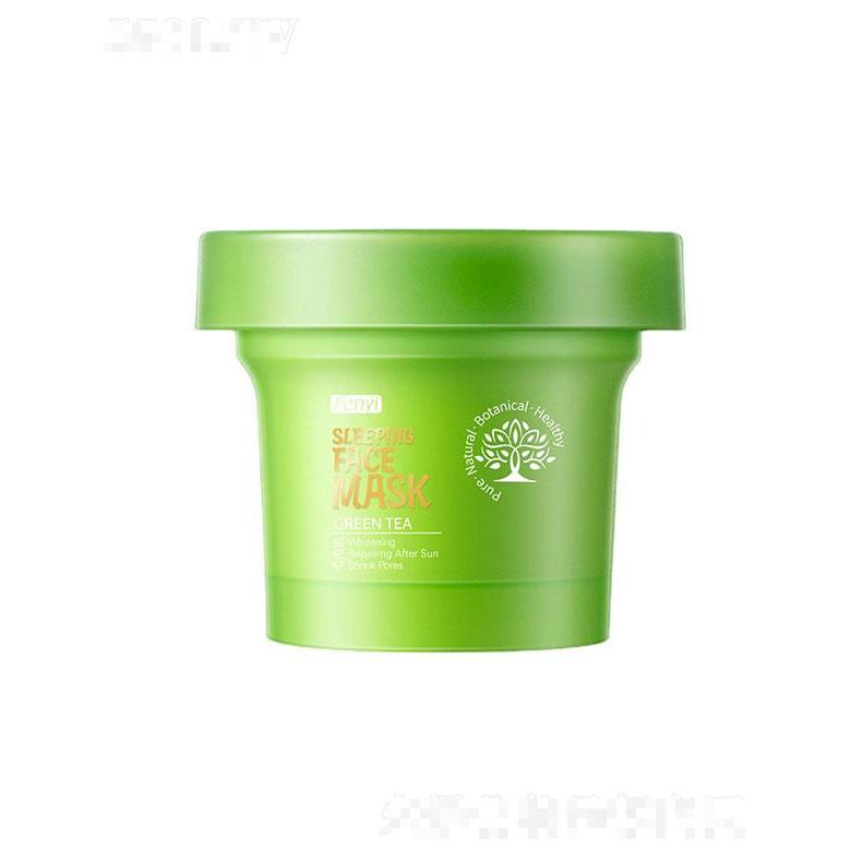 汕頭市威仕達(dá)  芬逸綠茶免洗睡眠面膜  100g   保濕補(bǔ)水