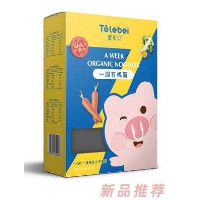 童樂貝一周有機(jī)面有機(jī)蝴蝶龍須面多種口味小面片