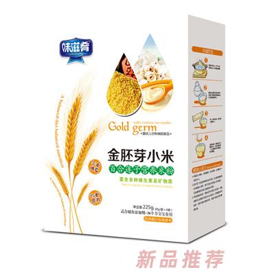 味滋肴金胚芽小米百合蓮子核桃淮山鐵鋅鈣五谷雜糧營養(yǎng)米粉盒裝