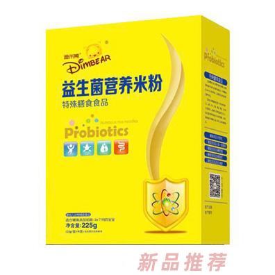 迪米熊胡蘿卜鐵鋅鈣益生菌營養(yǎng)米粉盒裝
