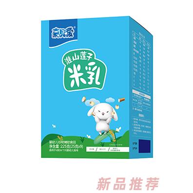 嘉唄噯米乳淮山蓮子胡蘿卜蘋果鐵鋅鈣多種口味兒童沖調(diào)米粉