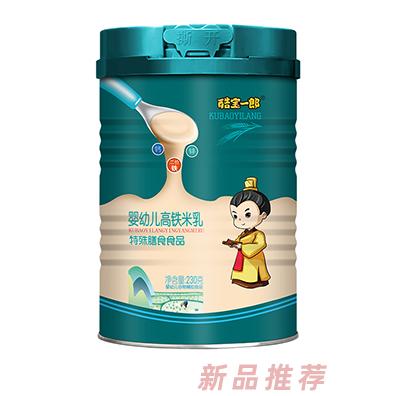 酷寶一郎230g450g高鐵鐵鋅鈣益生菌多種口味嬰幼兒米乳