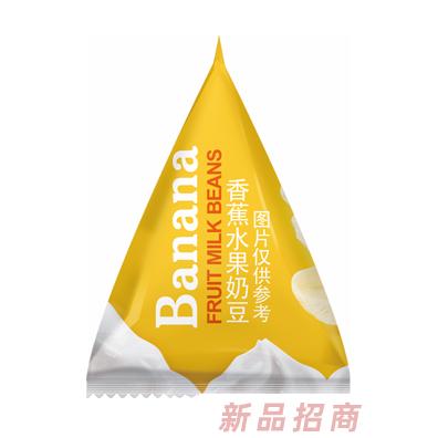 月半娃水果奶豆三角包香蕉蔓越莓草莓味溶豆豆健康安全輔食代理