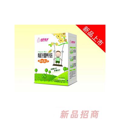 倍樂媽咪核桃蓮子鐵鋅鈣益生元嬰幼兒有機米營養(yǎng)米粉聽裝225g