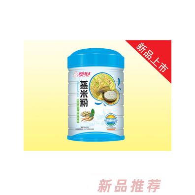 倍樂媽咪葛根蓮子胡蘿卜薏米鐵鋅鈣小米燕麥多種口味蒸米粉鐵聽458克