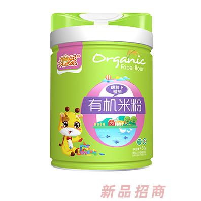 多嘉愛有機米粉罐裝胡蘿卜番茄鐵鋅鈣蘋果益生菌原味多種口味