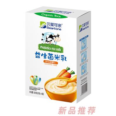 貝萊可親DHA胡蘿卜果蔬多維核桃淮山鐵鋅鈣益生菌米乳