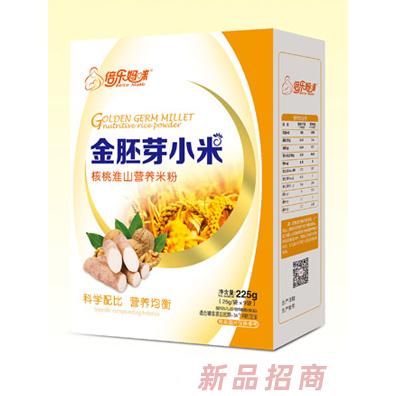 倍樂媽咪核桃淮山鐵鋅鈣五谷雜糧益生元金胚芽小米營(yíng)養(yǎng)米粉盒裝