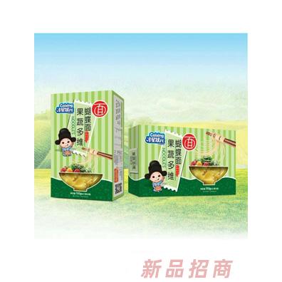 才星狀元果蔬多維蝴蝶面核桃芝麻直面淮山八珍顆粒面五谷雜糧直面盒裝150g