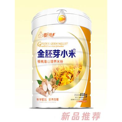 倍樂媽咪核桃淮山鐵鋅鈣五谷雜糧益生元金胚芽小米營(yíng)養(yǎng)米粉桶裝