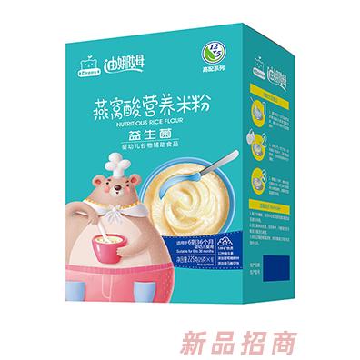 迪娜姆燕窩酸營(yíng)養(yǎng)米粉盒裝益生菌果蔬多維多種口味全國(guó)招商代理