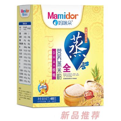 媽咪朵DHA核桃鐵鋅鈣胡蘿卜多維五谷益生元營養(yǎng)蒸米粉