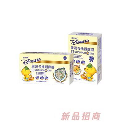 迪米熊果蔬多維蝴蝶面核桃芝麻營(yíng)養(yǎng)面淮山八珍顆粒面五谷雜糧營(yíng)養(yǎng)面