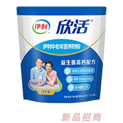 伊利欣活中老年?duì)I養(yǎng)奶粉