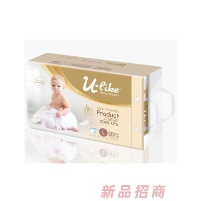 優(yōu)愛樂紙尿褲L50 L20片  M64片 M34片 XL54片嬰幼兒紙尿褲