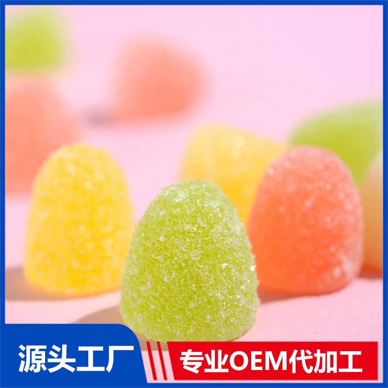 軟糖可定制口味配方 凝膠糖果益生菌軟糖OEM貼牌代工ODM