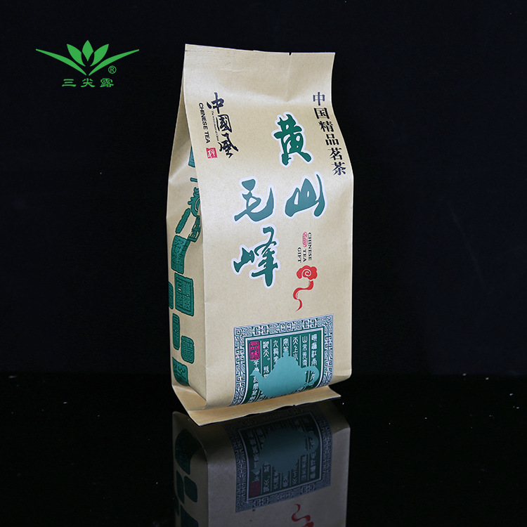 三尖露黃山毛峰揉捻毛峰綠茶散裝茶葉oem代工