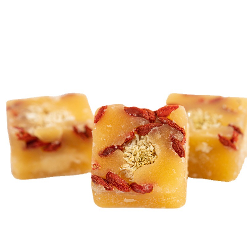 蜂蜜冰糖塊菊花枸杞冰糖花茶多種口味組合蜂蜜花果茶源頭廠家批發(fā)OEM代加工