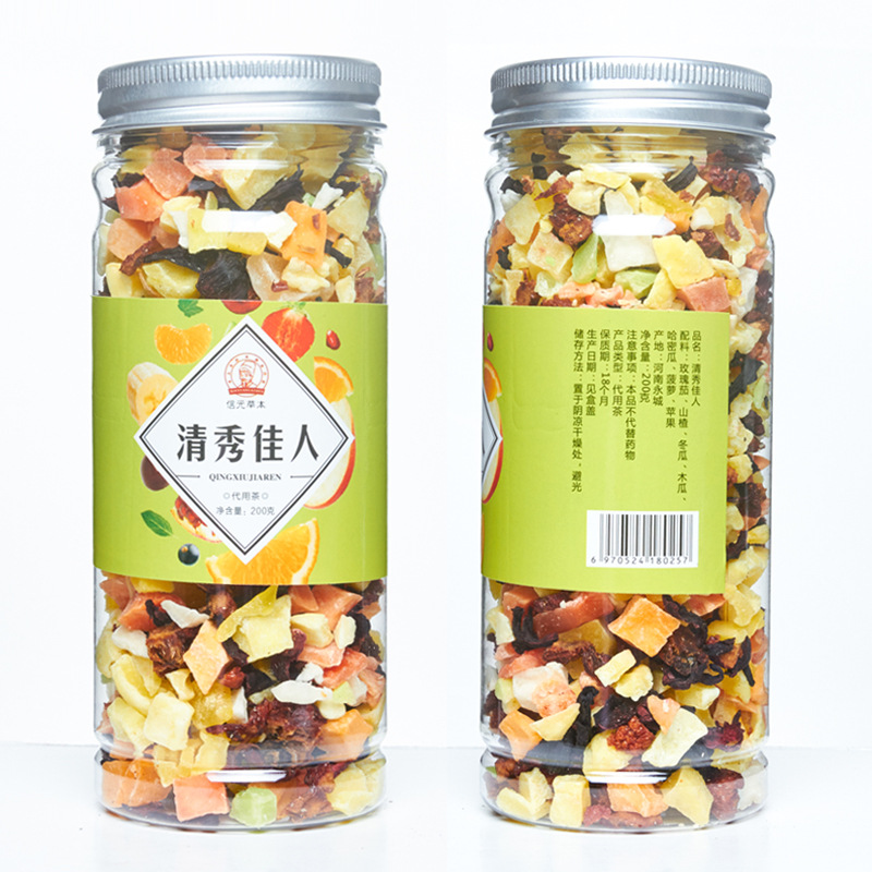 花果茶瓶裝水果茶果粒茶oem代工