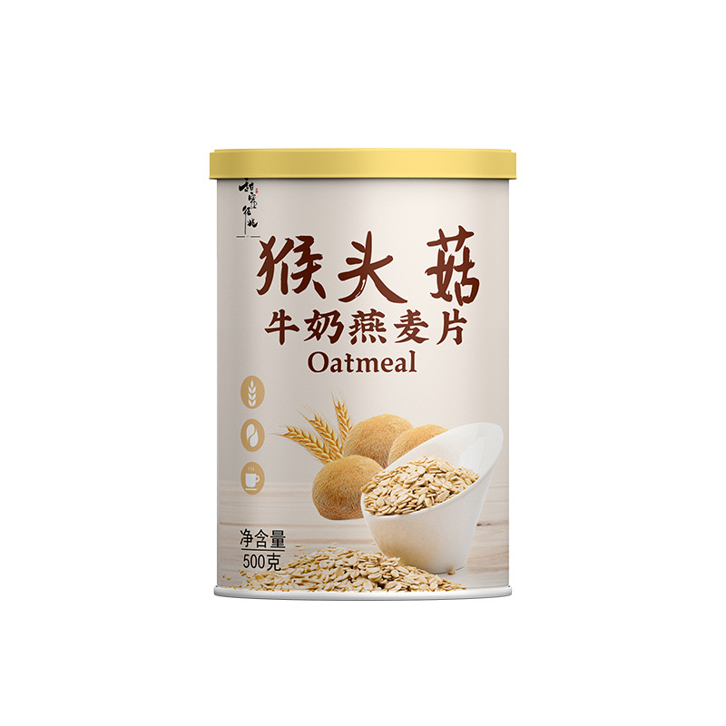 猴頭菇牛奶燕麥片OEM代加工