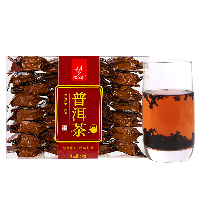 憶江南普洱茶熟黑茶散裝oem代工