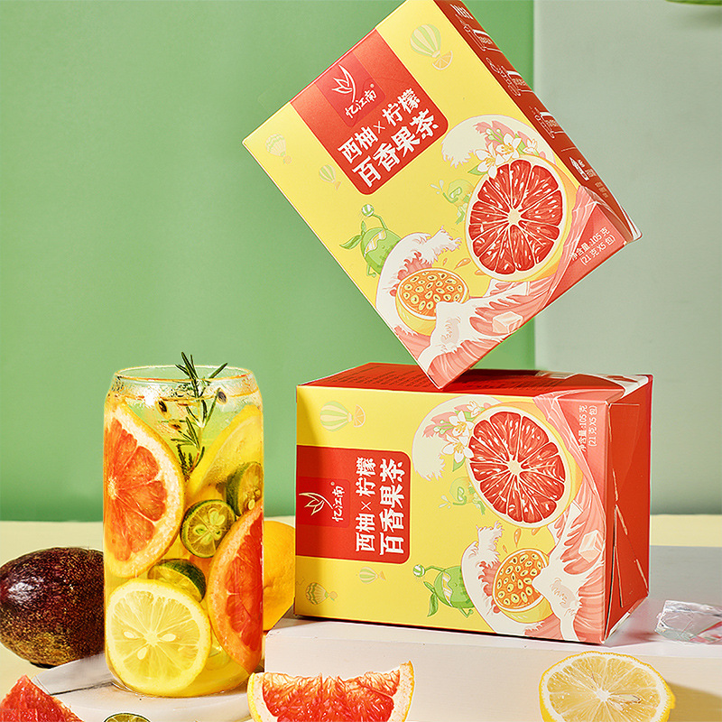 憶江南西柚檸檬百香果茶oem代工