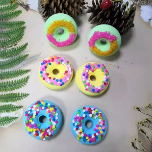 廠家直供跨境甜甜圈浴鹽 oem代加工