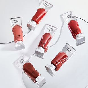 MAFFICK冰塊絲絨唇釉不易掉色不易沾杯霧面啞光口紅透明顏料唇泥oem代加工