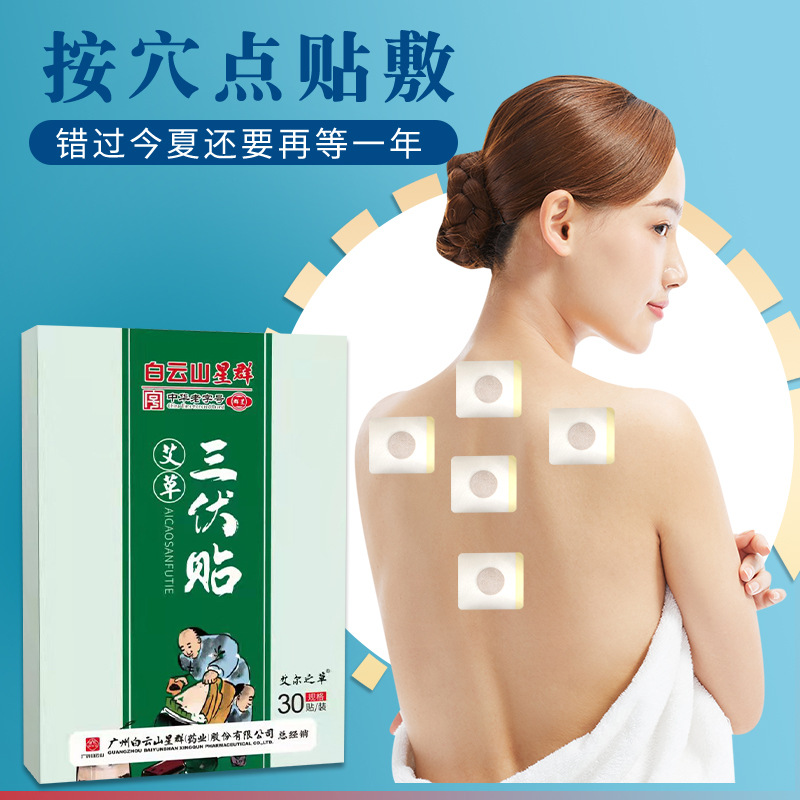 白云山星群艾草三伏貼OEM代加工