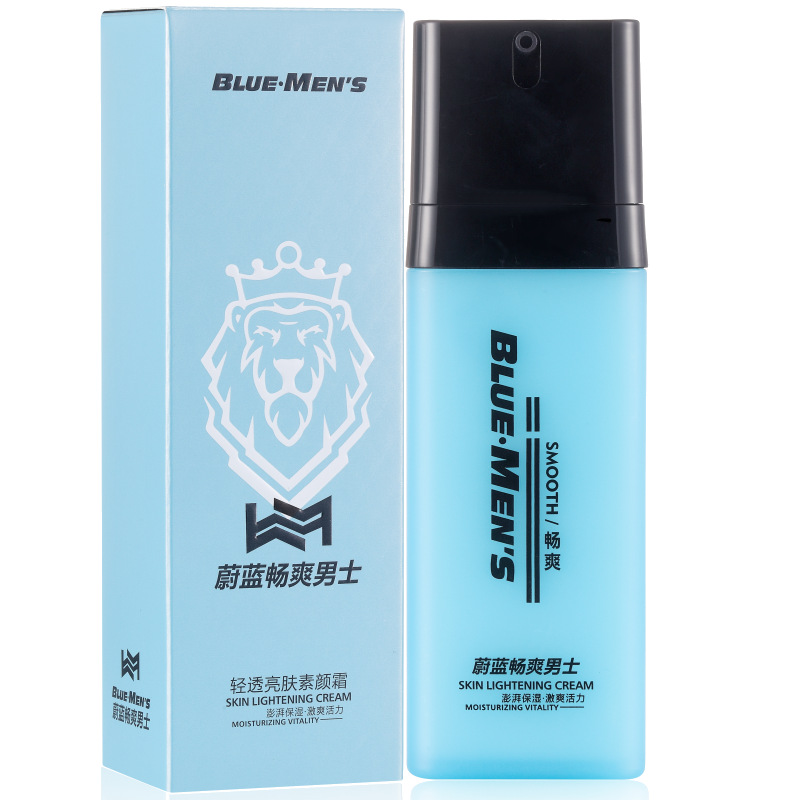 韓嫄男士輕透亮膚素顏霜面部護(hù)理補水保濕遮瑕潤膚懶人面霜oem代加工