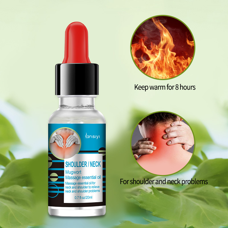 供艾葉肩頸按摩精油身體經(jīng)絡(luò)按摩腰背關(guān)節(jié)舒緩放松植物精油oem代加工