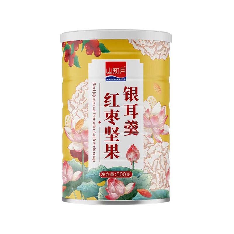 紅棗堅(jiān)果銀耳羹免煮速溶沖泡 oem代加工