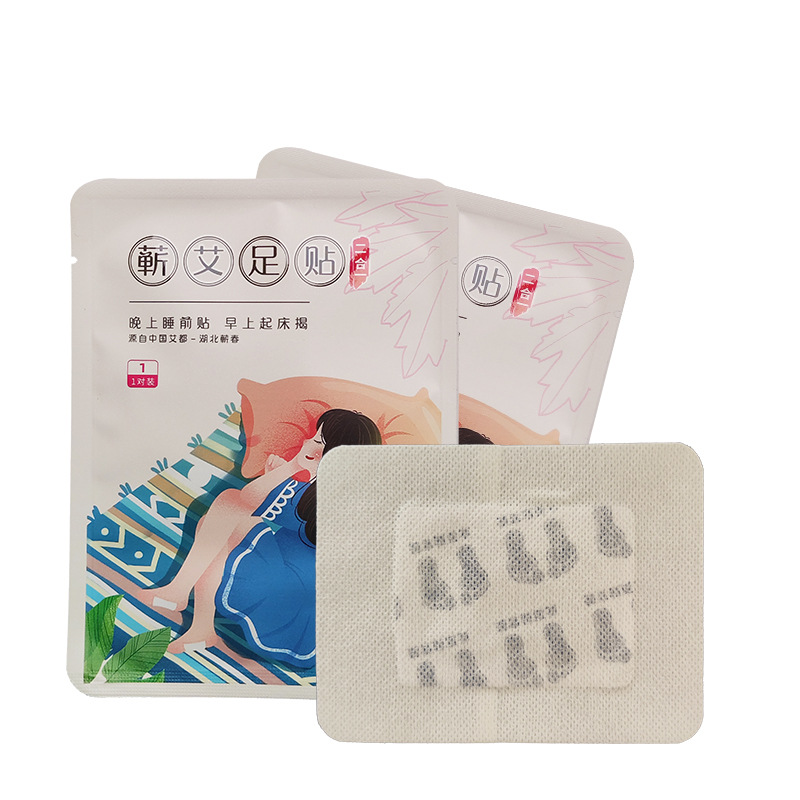 李時(shí)珍二合一睡眠腳貼蘄艾足貼oem代工