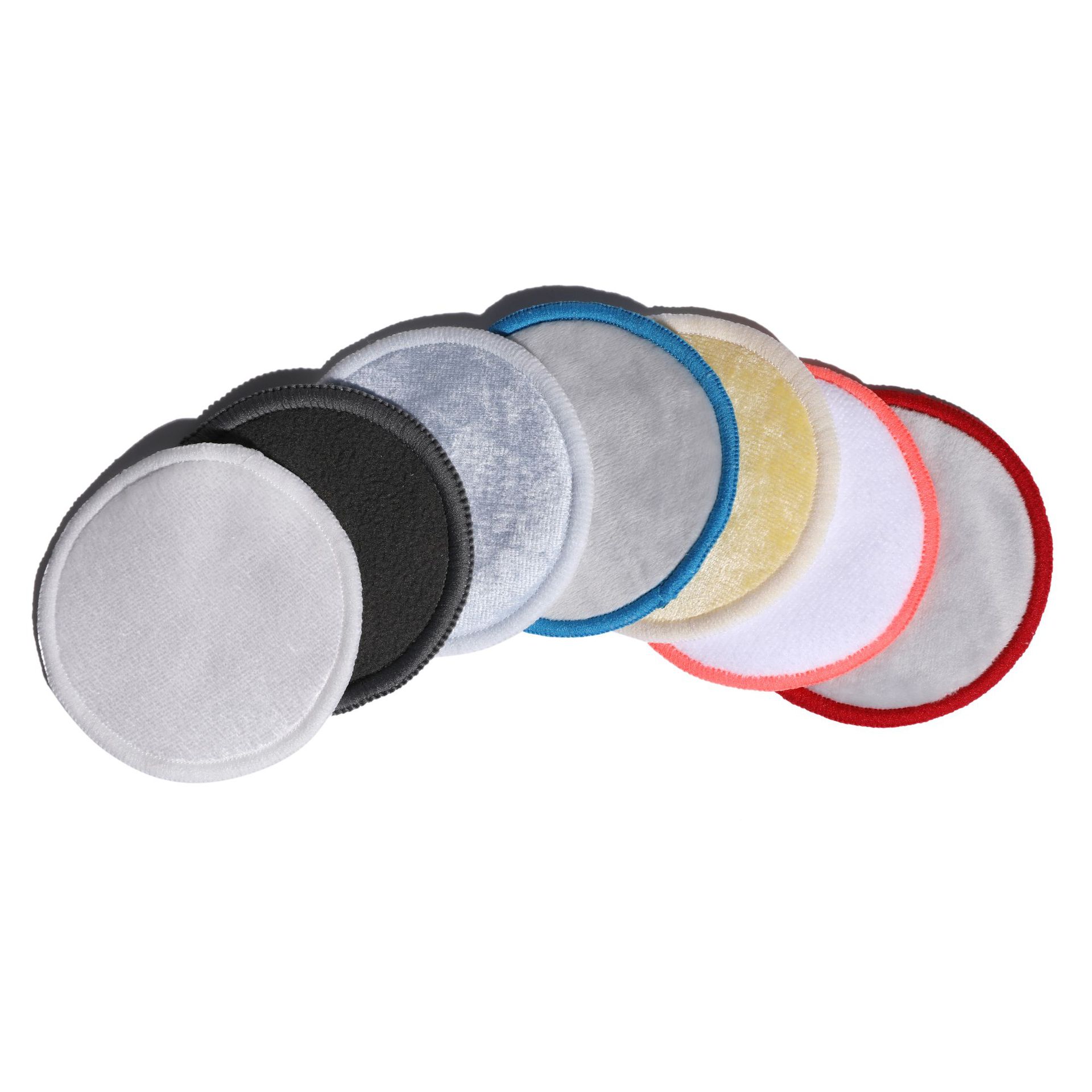 可水洗竹纖維竹炭卸妝墊竹棉可重復使用卸妝墊OEM代加工