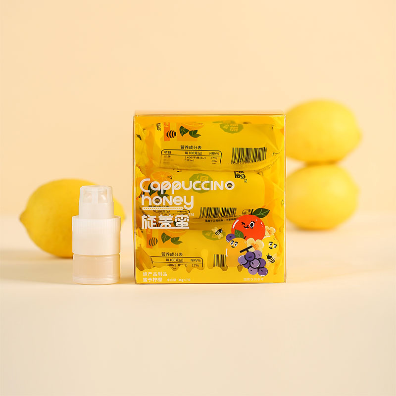 檸檬水果口味兒童成人喝水爆款飲品盒裝小瓶旋蓋蜜oem代加工