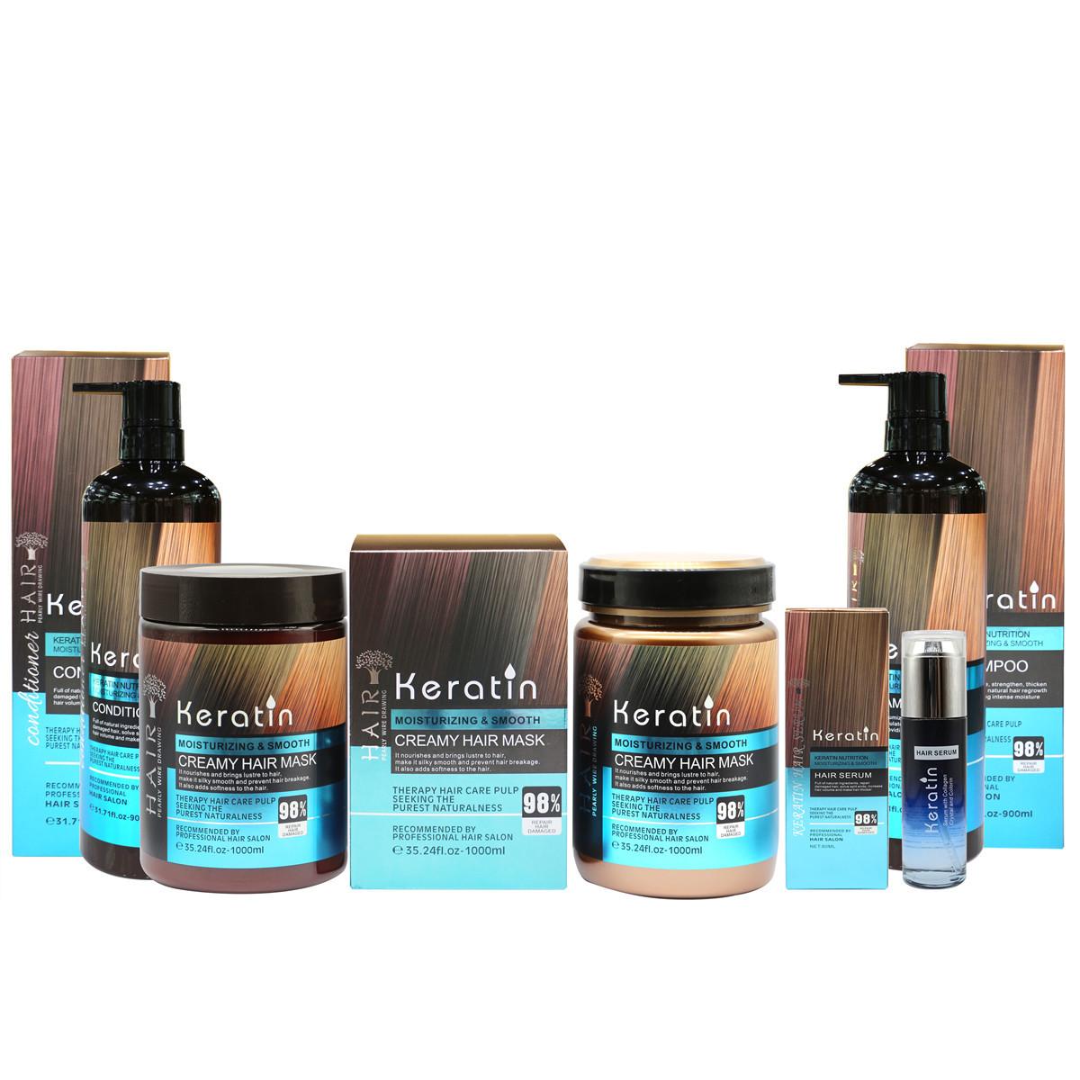 外單keratin頭發(fā)護(hù)理角蛋白多效清潔洗發(fā)水oem代加工