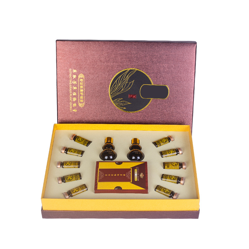 美容院拓客養(yǎng)生套盒身體護理草本發(fā)熱藥油刮痧按摩精油套廠家批發(fā)OEM代加工