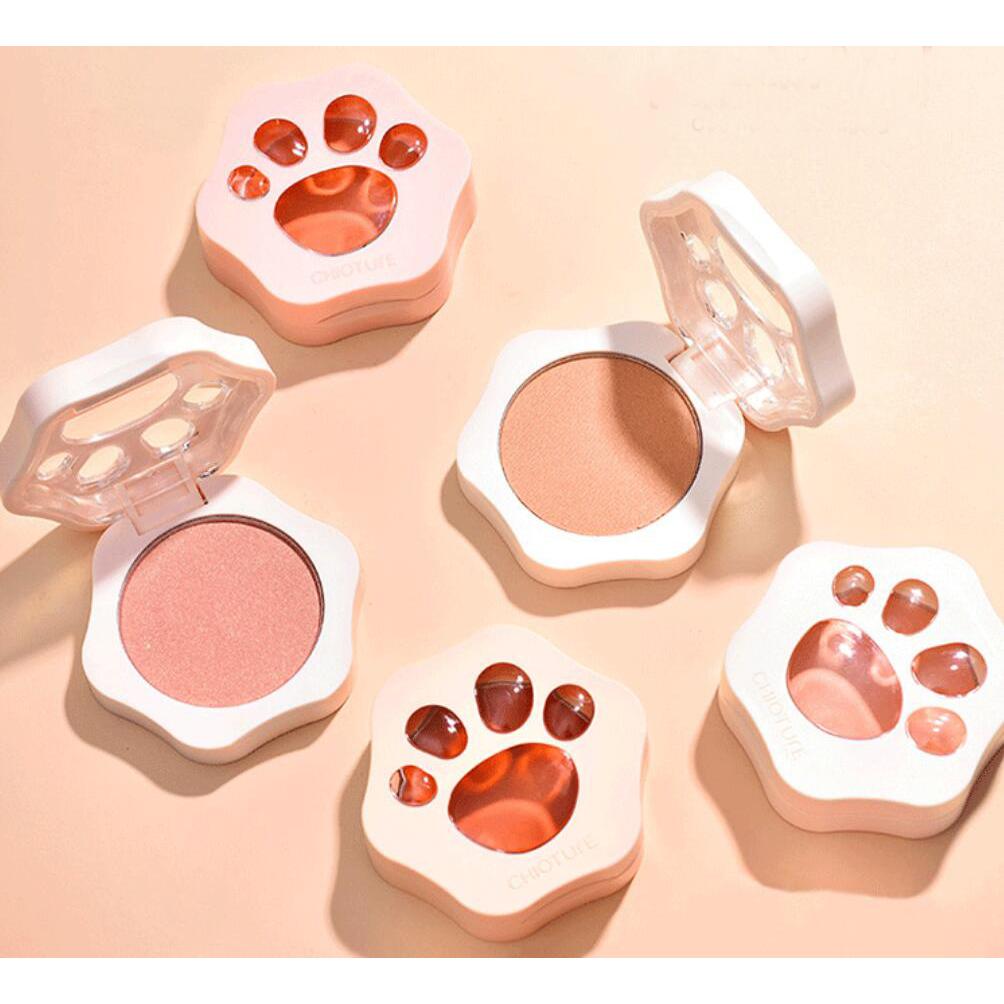 貓爪腮紅單色可愛卡通眼影高光新OEM代加工