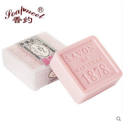 紅石榴馬賽皂滋潤(rùn)肌膚潔膚潔面手工皂80克保濕溫潤(rùn)潔面皂OEM代加工