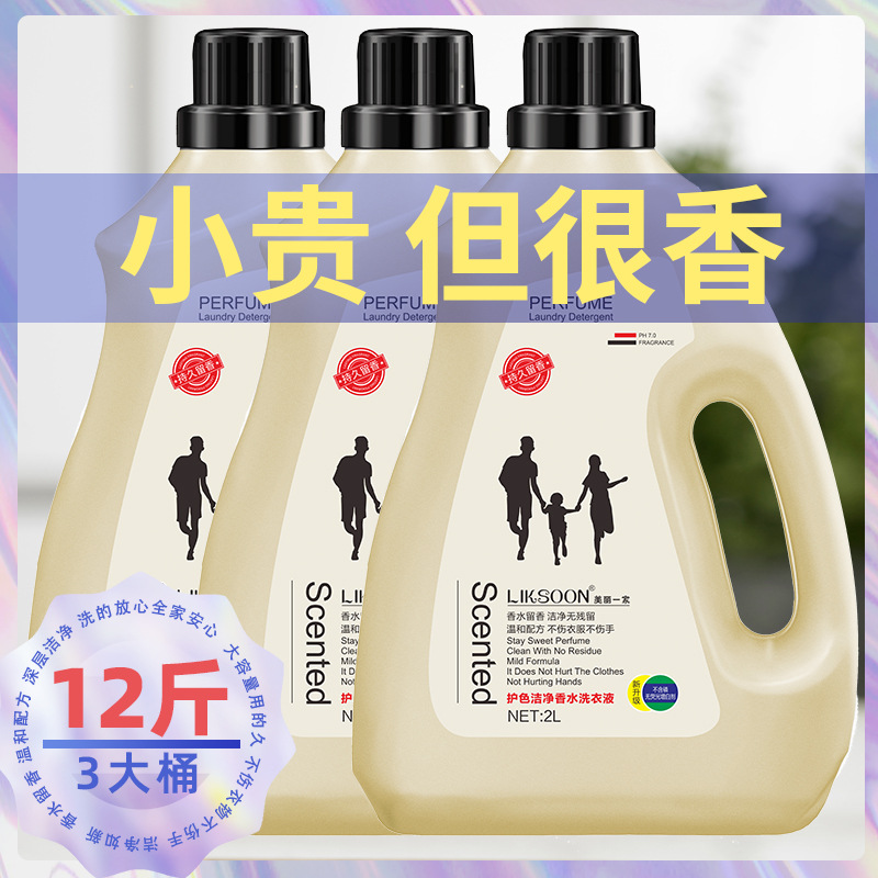 護(hù)色護(hù)手香氛香水洗衣液去污去漬廠家直供OEM代加工