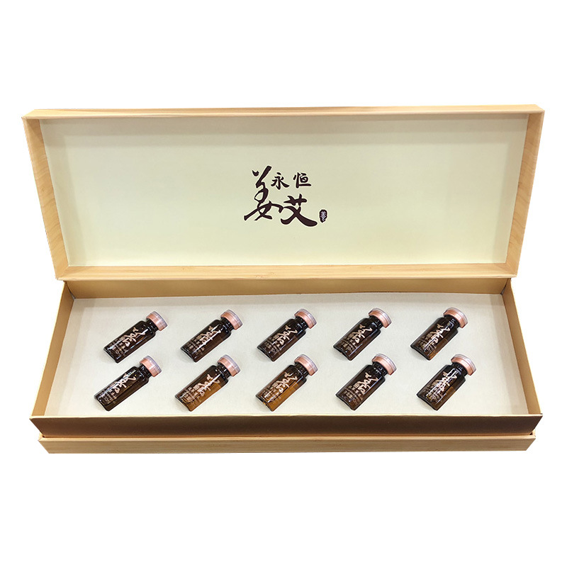 姜艾精油套盒一生美容院身體按摩油肩頸開背刮痧經(jīng)絡(luò)卵巢乳腺推油OEM代加工