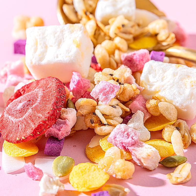 低溫烘焙沖飲營(yíng)養(yǎng)早餐干吃燕麥片OEM代加工