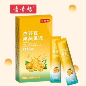 加強(qiáng)版白蕓豆果蔬果凍條益生元soso棒OEM代加工