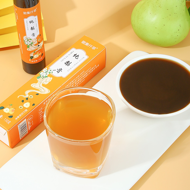 純梨膏碭山鮮梨熬制萊陽梨膏OEM代加工