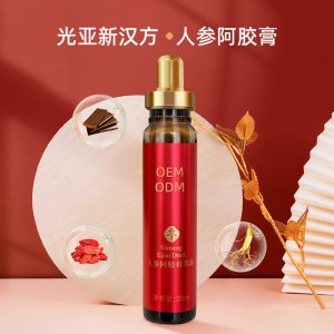 人參阿膠膏飲品女性滋補口服液OEM代加工